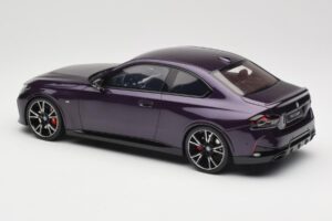 BMW M240i G42 Thundernight Metallic GT Spirit 1:18 GT504 Rășină - imaginea 5 din 6