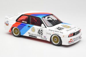 BMW M3 E30 #46 R. Ravaglia / E. Pirro WTCC Calder Park 1987 Minichamps 1:18 180872046-O Metal - imaginea 6 din 8