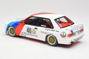 BMW M3 E30 #46 R. Ravaglia / E. Pirro WTCC Calder Park 1987 Minichamps 1:18 180872046-O Metal - imaginea 7 din 8