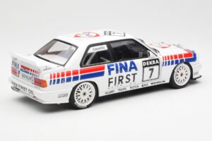 BMW M3 E30 #7 Fina J. Cecotto DTM 1992 AUTOart 1:18 89246 Metal - imaginea 2 din 7