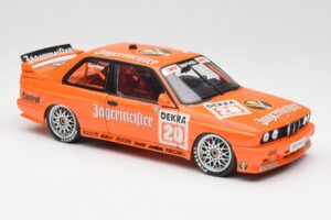 BMW M3 E30 #20 Jagermeister W. Gardner DTM 1992 Minichamps 1:18 180922020-O Metal - imaginea 6 din 8