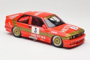 BMW M3 E30 #3 R. Ravaglia Winner Guia Race Macau 1987 Minichamps 1:18 155872003 Metal - imaginea 2 din 6