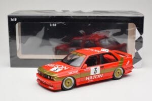 BMW M3 E30 #3 R. Ravaglia Winner Guia Race Macau 1987 Minichamps 1:18 155872003 Metal - imaginea 6 din 6