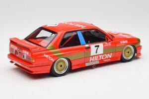 BMW M3 E30 #7 D. Quester 2nd Place Guia Race Macau 1987 Minichamps 1:18 155872007 Metal - imaginea 2 din 6