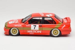 BMW M3 E30 #7 D. Quester 2nd Place Guia Race Macau 1987 Minichamps 1:18 155872007 Metal - imaginea 3 din 6