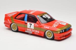 BMW M3 E30 #7 D. Quester 2nd Place Guia Race Macau 1987 Minichamps 1:18 155872007 Metal - imaginea 4 din 6