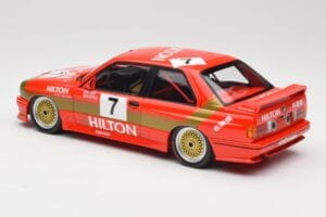 BMW M3 E30 #7 D. Quester 2nd Place Guia Race Macau 1987 Minichamps 1:18 155872007 Metal - imaginea 5 din 6