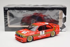 BMW M3 E30 #7 D. Quester 2nd Place Guia Race Macau 1987 Minichamps 1:18 155872007 Metal - imaginea 6 din 6