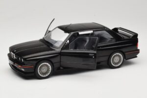 BMW M3 E30 Sport Evo Negru Solido 1:18 S1801501 Metal - imaginea 2 din 8