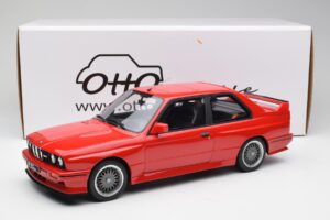 BMW M3 E30 Sport Evolution Roșu Otto 1:12 G033 Rășină - imaginea 6 din 6