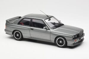 BMW M3 E30 Sport Evolution Cecotto Gri AUTOart 1:18 70567 Metal - imaginea 6 din 8