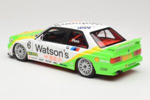 BMW M3 E30 Team Schnitzer #6 E. Pirro Winner Macau Guia Race 1991 Minichamps 1:18 155912006 Metal - imaginea 5 din 6