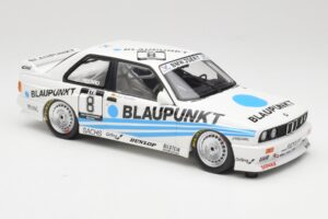 BMW M3 E30 Team Schnitzer #8 O. Manthey DTM 1988 Minichamps 1:18 155882008 Metal - imaginea 4 din 6