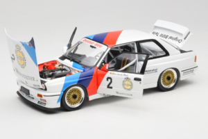 BMW M3 E30 Warsteiner #2 E. van de Poele DTM Champion 1987 Minichamps 1:18 80430396026-O1 Metal - imaginea 2 din 9