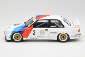 BMW M3 E30 Warsteiner #2 E. van de Poele DTM Champion 1987 Minichamps 1:18 80430396026-O1 Metal - imaginea 4 din 9
