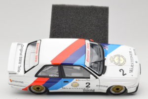BMW M3 E30 Warsteiner #2 E. van de Poele DTM Champion 1987 Minichamps 1:18 80430396026-O1 Metal - imaginea 8 din 9
