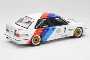 BMW M3 E30 #2 Warsteiner E. van de Poele DTM Champion 1987 Minichamps 1:18 80430396026-O Metal - imaginea 3 din 8