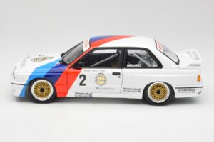 BMW M3 E30 #2 Warsteiner E. van de Poele DTM Champion 1987 Minichamps 1:18 80430396026-O Metal - imaginea 4 din 8