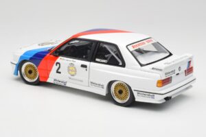 BMW M3 E30 #2 Warsteiner E. van de Poele DTM Champion 1987 Minichamps 1:18 80430396026-O Metal - imaginea 7 din 8