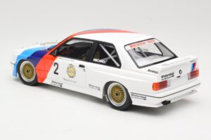 BMW M3 E30 Zackspeed #2 E. van de Poele Champion DTM 1987 Minichamps 1:18 155872002 Metal - imaginea 5 din 6