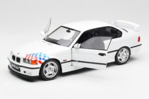BMW M3 E36 Lightweight Alb Solido 1:18 S1803903 Metal - imaginea 2 din 8