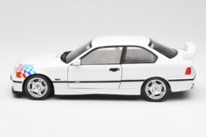 BMW M3 E36 Lightweight Alb Solido 1:18 S1803903 Metal - imaginea 4 din 8