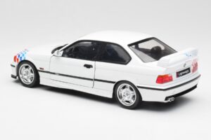 BMW M3 E36 Lightweight Alb Solido 1:18 S1803903 Metal - imaginea 7 din 8