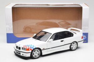 BMW M3 E36 Lightweight Alb Solido 1:18 S1803903 Metal - imaginea 8 din 8