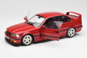 BMW M3 E36 Streetfighter Imola Roșu Solido 1:18 S1803911 Metal - imaginea 2 din 8
