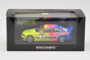 BMW M3 E36 GTR #3 K. Nissen DTM Zolder 1993 Minichamps 1:43 430932381 Metal - imaginea 4 din 4