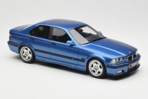 BMW M3 E36 Sedan Albastru Otto 1:18 OT1082 Rășină - imaginea 4 din 6