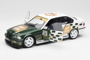 BMW M3 E36 Strafo Tic Tac Alb Solido 1:18 S1803906 Metal - imaginea 2 din 8