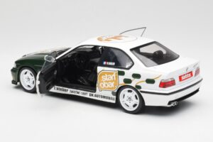BMW M3 E36 Strafo Tic Tac Alb Solido 1:18 S1803906 Metal - imaginea 5 din 8