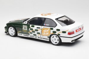 BMW M3 E36 Strafo Tic Tac Alb Solido 1:18 S1803906 Metal - imaginea 7 din 8