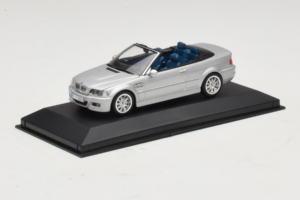 BMW M3 E46 Cabriolet Argintiu Minichamps 1:43 80420024430-R1 Metal - imaginea 2 din 5