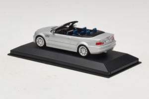 BMW M3 E46 Cabriolet Argintiu Minichamps 1:43 80420024430-R1 Metal - imaginea 3 din 5