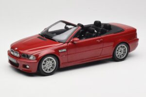 BMW M3 E46 Cabriolet Roșu Kyosho 1:18 08505R Metal