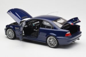 BMW M3 E46 Albastru Kyosho 1:18 08503BL Metal - imaginea 5 din 8
