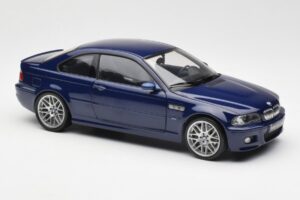 BMW M3 E46 Albastru Kyosho 1:18 08503BL Metal - imaginea 6 din 8