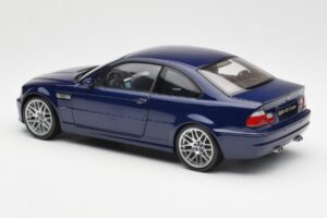BMW M3 E46 Albastru Kyosho 1:18 08503BL Metal - imaginea 7 din 8