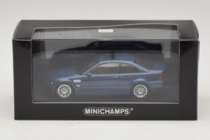 BMW M3 E46 Albastru Minichamps 1:43 BMW014 Metal - imaginea 4 din 4