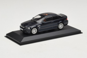 BMW M3 E46 Albastru Închis Minichamps 1:43 80420009763-R1 Metal - imaginea 2 din 4