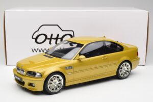 BMW M3 E46 Phoenix Galben Otto 1:12 G025 Rășină - imaginea 6 din 6