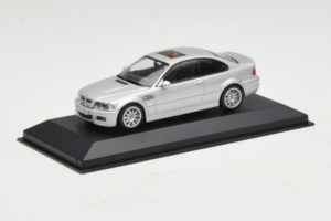 BMW M3 E46 Argintiu Minichamps 1:43 BMW013 Metal - imaginea 2 din 4