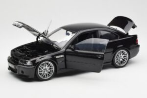 BMW M3 E46 CSL Negru Kyosho 1:18 80430302736 Metal - imaginea 2 din 8