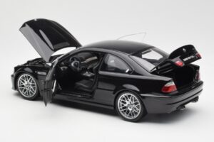 BMW M3 E46 CSL Negru Kyosho 1:18 80430302736 Metal - imaginea 5 din 8