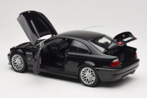 BMW M3 E46 CSL Sapphire Black Norev 1:18 183017 Metal - imaginea 5 din 8
