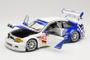 BMW M3 E46 GTR #24 D. Muller / J. Muller / H.-J. Stuck ALMS 2001 Minichamps 1:18 80430139184 Metal - imaginea 2 din 8