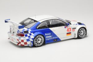 BMW M3 E46 GTR #24 D. Muller / J. Muller / H.-J. Stuck ALMS 2001 Minichamps 1:18 80430139184 Metal - imaginea 3 din 8