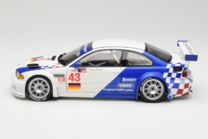 BMW M3 E46 GTR #24 D. Muller / J. Muller / H.-J. Stuck ALMS 2001 Minichamps 1:18 80430139184 Metal - imaginea 4 din 8